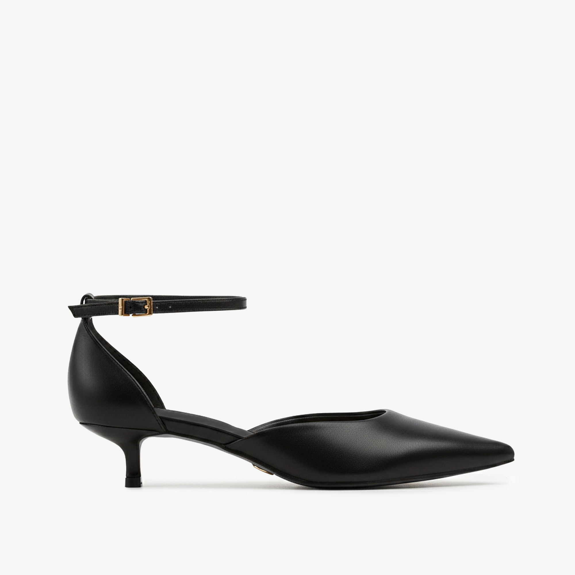 Scarpin Preto Couro