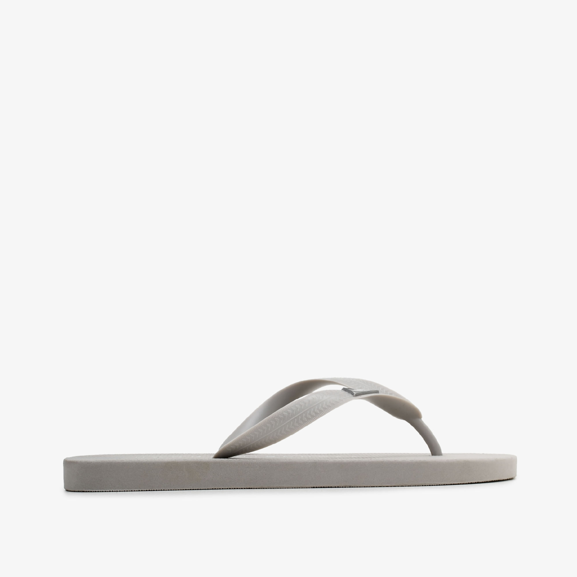 Chinelo Flat Masculino Cinza Jb