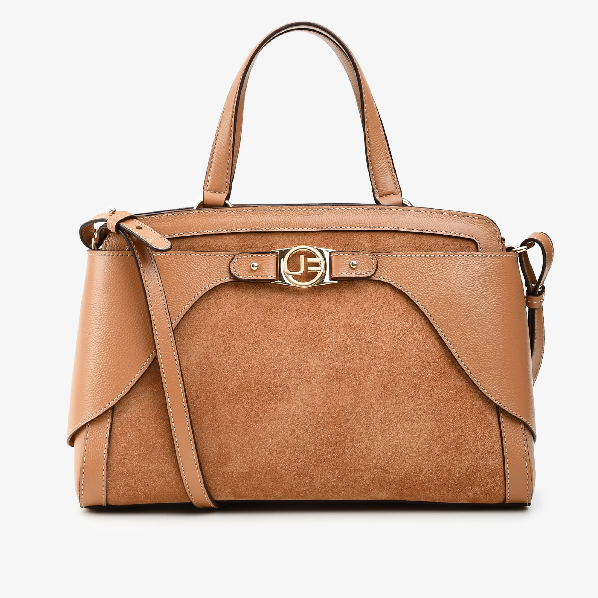 Bolsa Tote Caramelo Trigo Couro