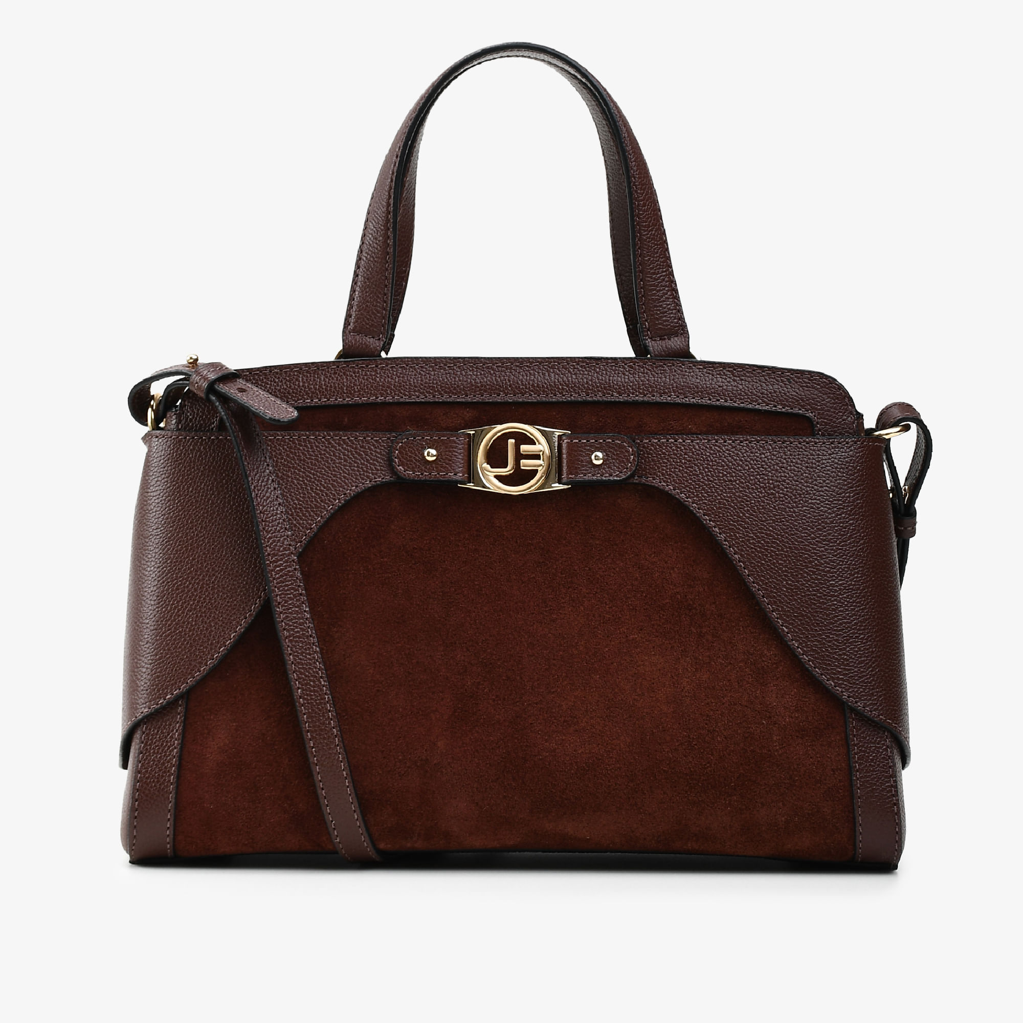 Bolsa Tote Marrom Café Couro