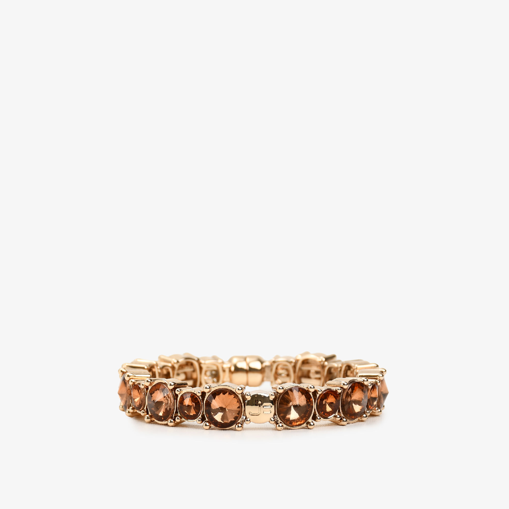 Pulseira Pedraria Ouro Caramelo