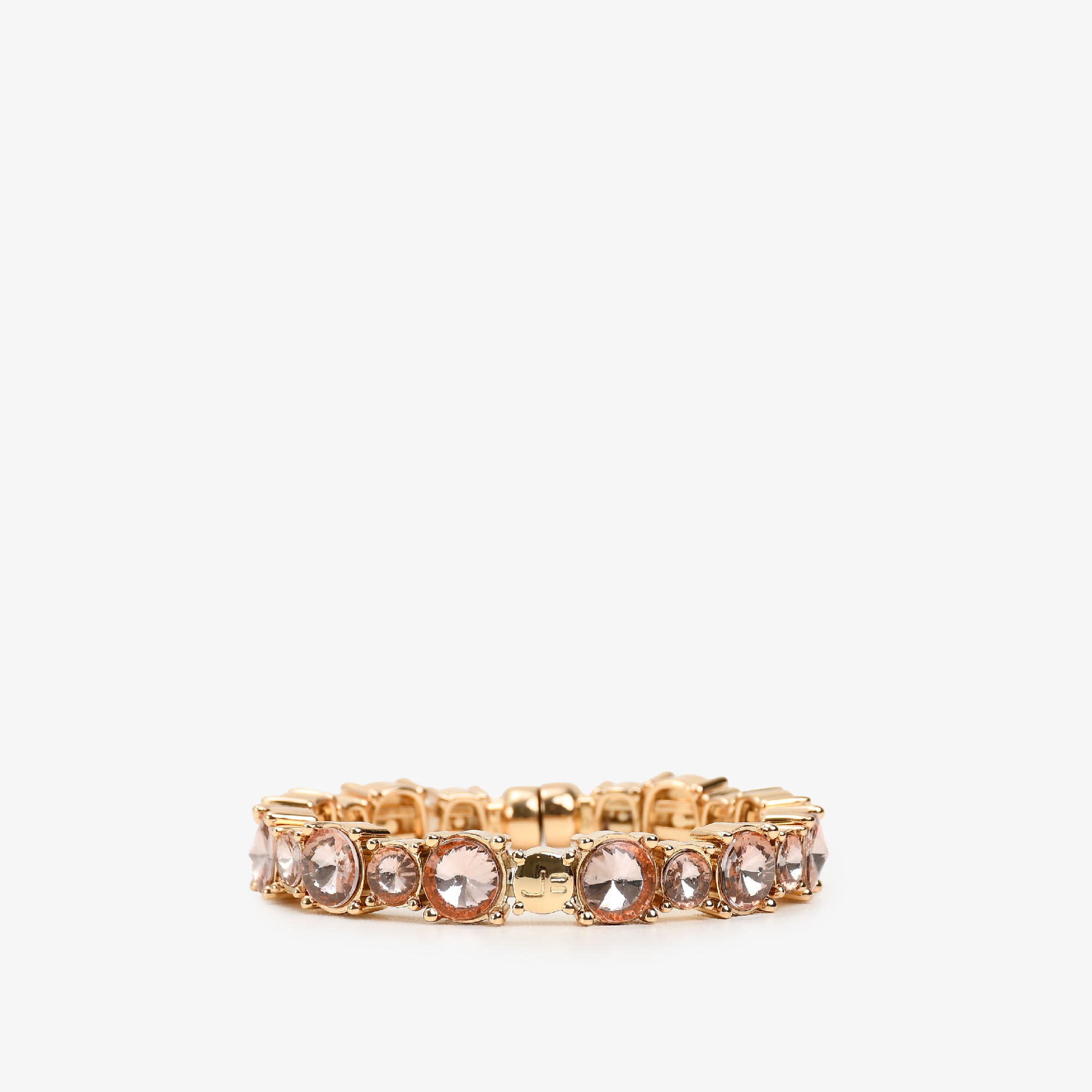 Pulseira Pedraria Ouro Rose