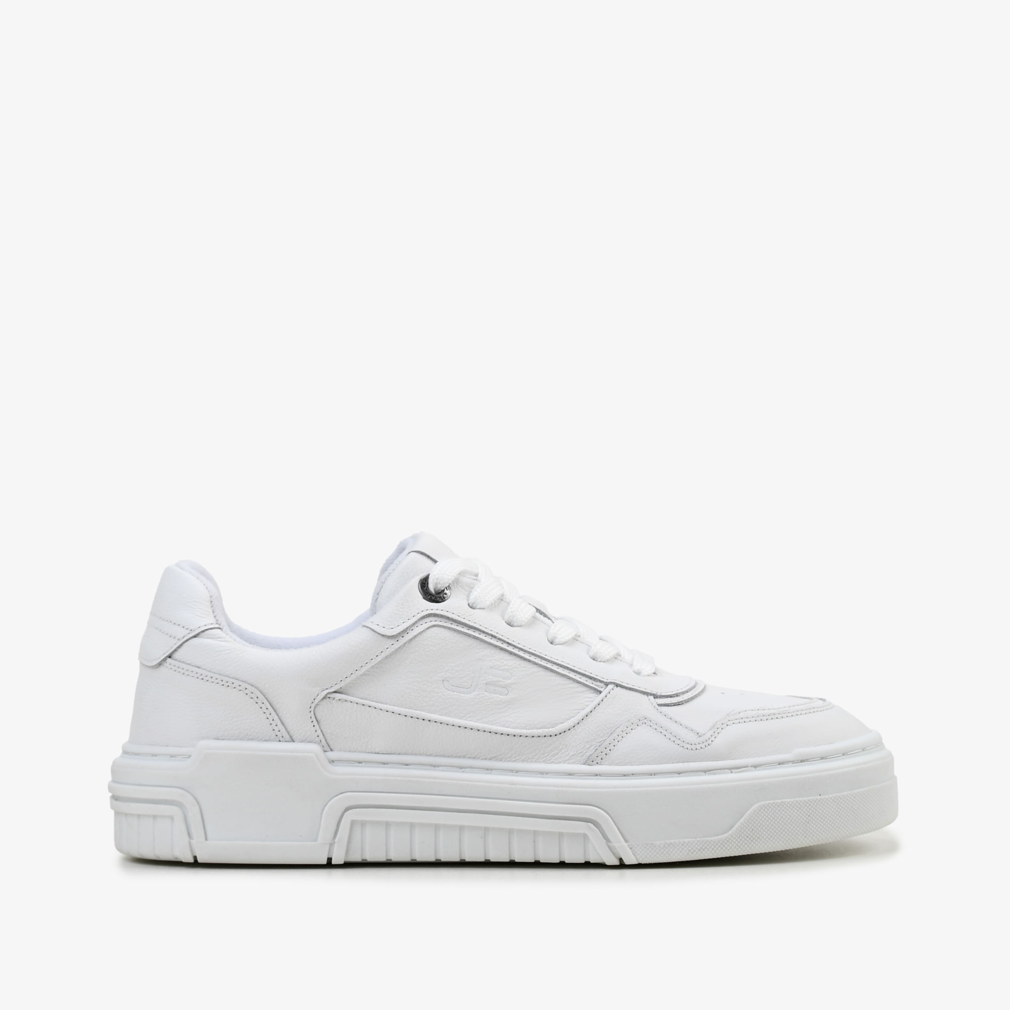 Tênis Masculino Branco Couro