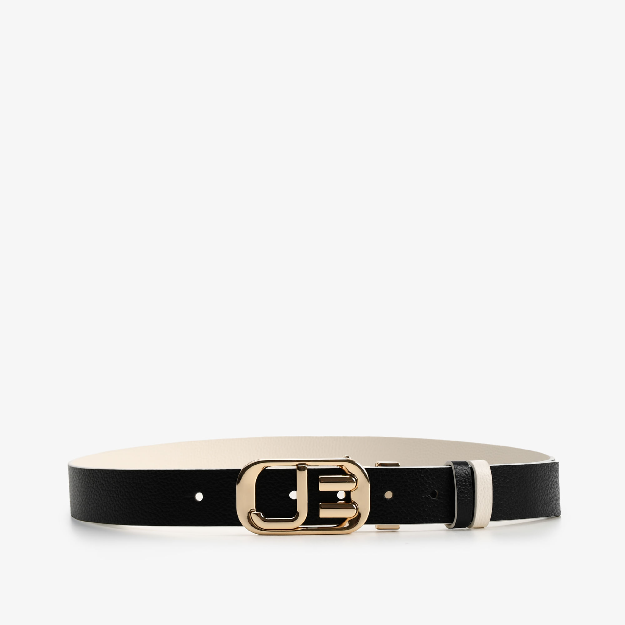 Cinto Reversivel Preto Branco Couro