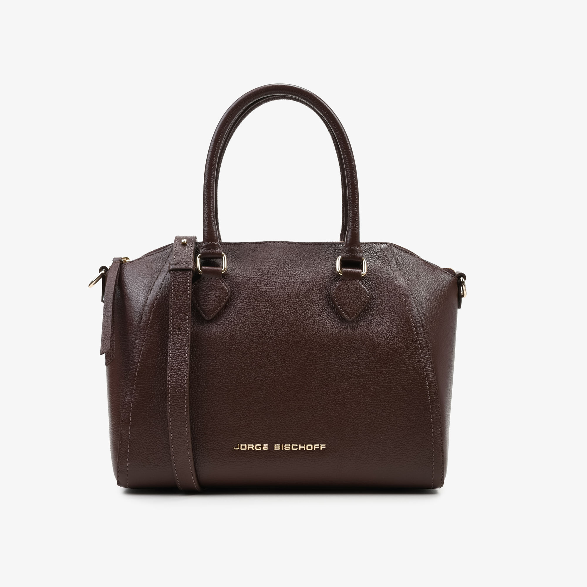 Bolsa Tote Marrom Café Couro